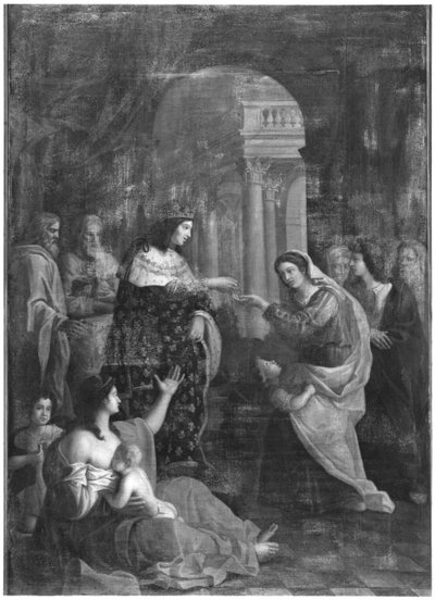 San Luigi (1214-70) che distribuisce elemosine da Jacques Stella